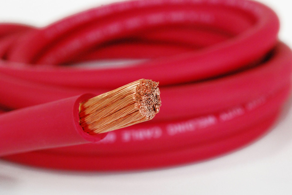 TEMCo Welding Cable - 4/0 AWG Red
