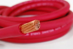 [WC0140] TEMCo Welding Cable - #2 AWG 1 MT - Rojo
